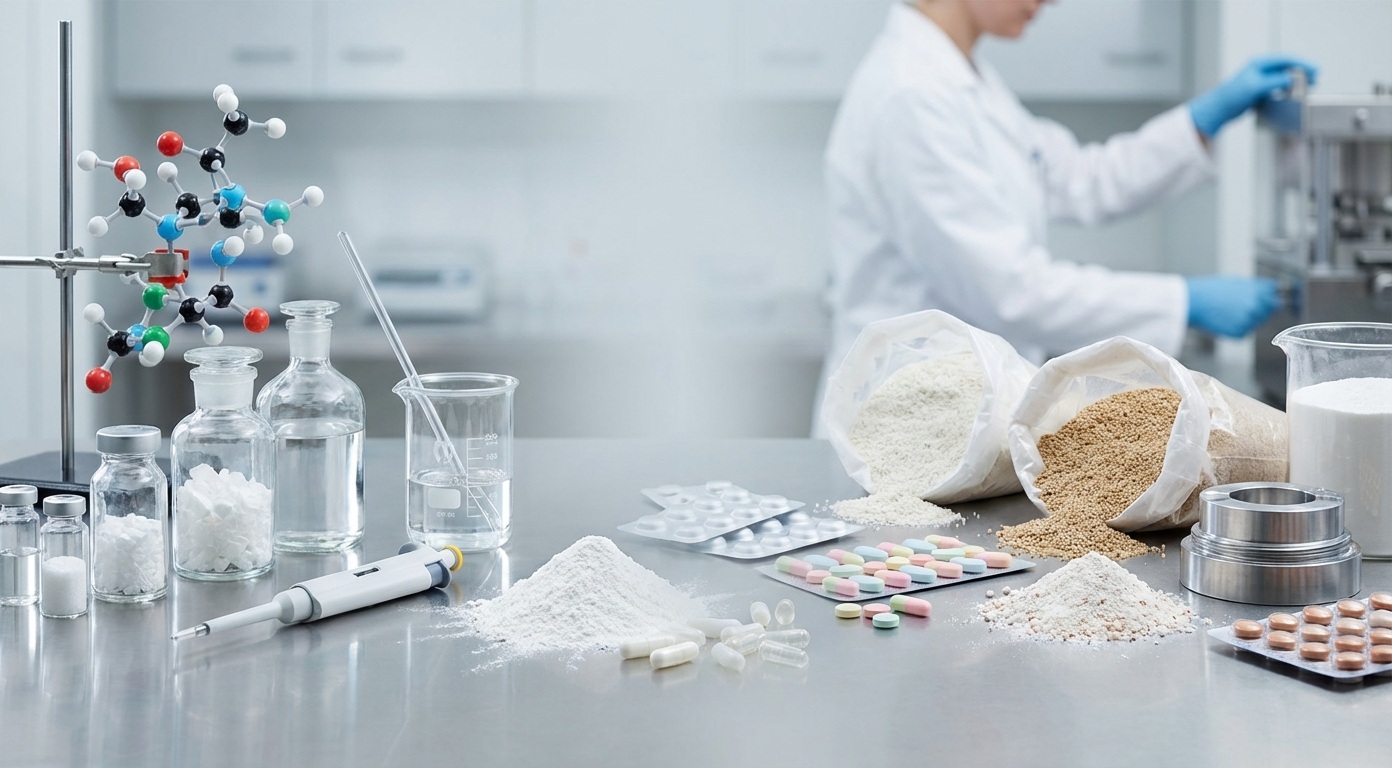 difference between API and excipients
