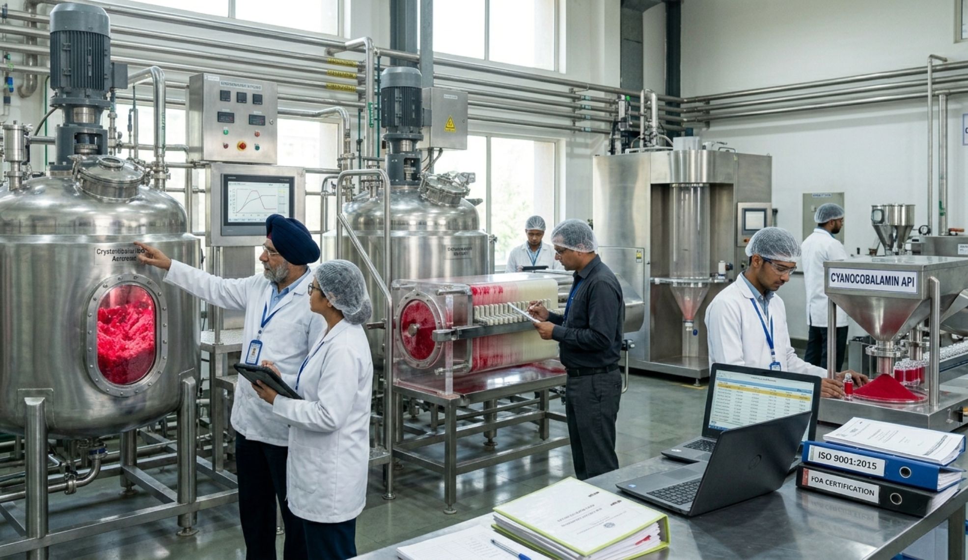 Cyanocobalamin API Manufacturers in India